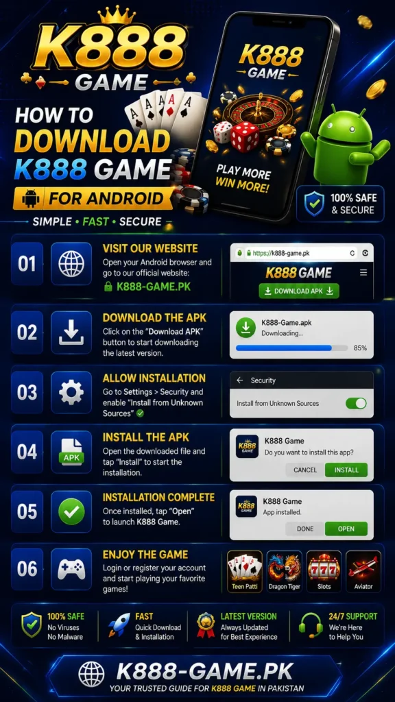 K888 game Download for Android
